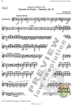 The Collected Works for Guitar 12 von Fernando Sor 