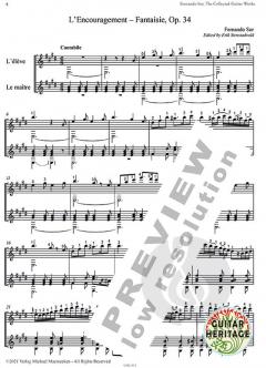 The Collected Works for Guitar 14 von Fernando Sor 