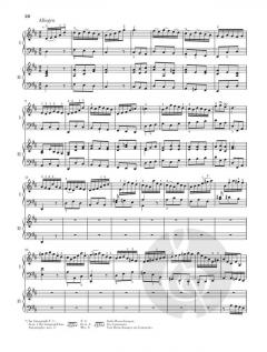 Cembalokonzert Nr. 3 D-dur BWV 1054 von Johann Sebastian Bach 