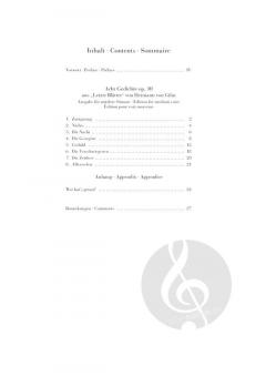 8 Gedichte op. 10 von Richard Strauss 