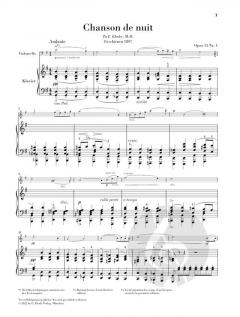 Chanson de nuit - Chanson de matin op. 15 von Edward Elgar 