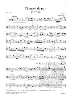 Chanson de nuit - Chanson de matin op. 15 von Edward Elgar 