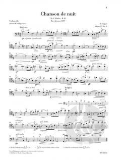 Chanson de nuit - Chanson de matin op. 15 von Edward Elgar 