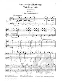 Années de pèlerinage 3 von Franz Liszt 