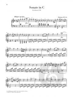 Klaviersonate C-dur Hob. XVI:35 von Joseph Haydn im Alle Noten Shop kaufen