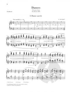 Danses von Claude Debussy 