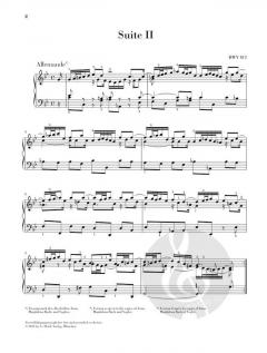 Französische Suite 2 c-moll BWV 813 von Johann Sebastian Bach 