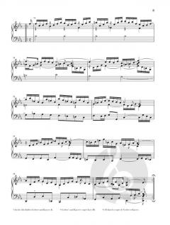 Französische Suite 4 Es-dur BWV 815 von Johann Sebastian Bach 