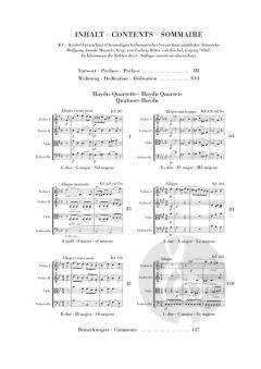 Die Streichquartette von Wolfgang Amadeus Mozart im Alle Noten Shop kaufen