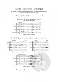 Die Streichquartette von Wolfgang Amadeus Mozart im Alle Noten Shop kaufen