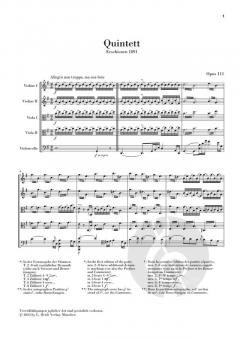 Streichquintett Nr. 2 G-dur op. 111 von Johannes Brahms im Alle Noten Shop kaufen