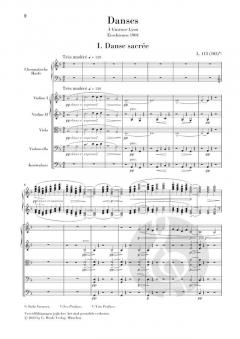 Danses von Claude Debussy 