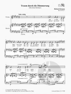 Drei Lieder von Richard Strauss 