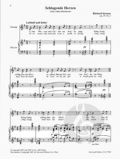 Drei Lieder von Richard Strauss 