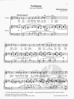 Drei Lieder von Richard Strauss 