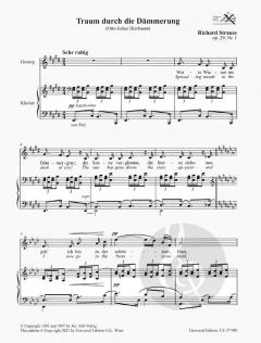 Drei Lieder von Richard Strauss 