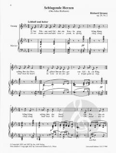 Drei Lieder von Richard Strauss 