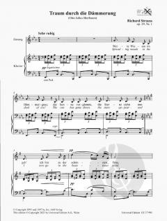 Drei Lieder von Richard Strauss 