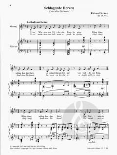 Drei Lieder von Richard Strauss 