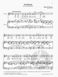 Drei Lieder von Richard Strauss 