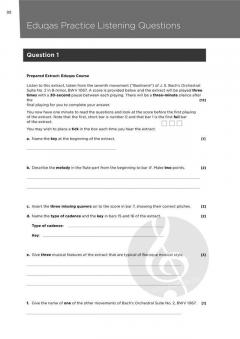 WJEC & Eduqas GCSE Music - Prepared Extracts Supplement 