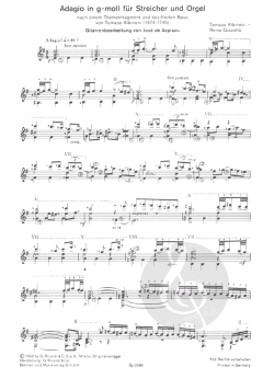 Adagio von Tomaso Albinoni 