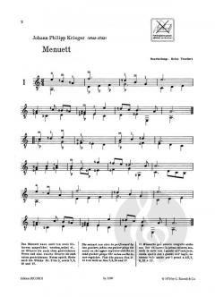 Meine ersten Gitarrenstücke: Meister des Barock von Heinz Teuchert 