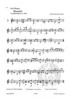 Meine ersten Gitarrenstücke: Meister des Barock von Heinz Teuchert 