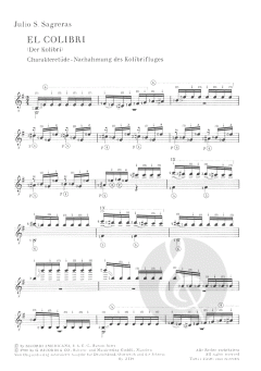 El colibri von Julio S. Sagreras 
