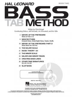 Hal Leonard Bass Tab Method 2 