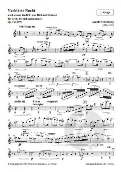 Verklärte Nacht op. 4 von Arnold Schönberg 