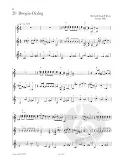 Erstes Musizieren mit drei Gitarren von Heinz Teuchert 