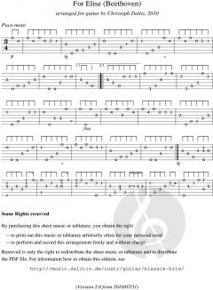 Für Elise von Ludwig van Beethoven (Download) 