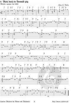 Lautenbüchlein für Advent und Weihnacht (Download) im Alle Noten Shop kaufen