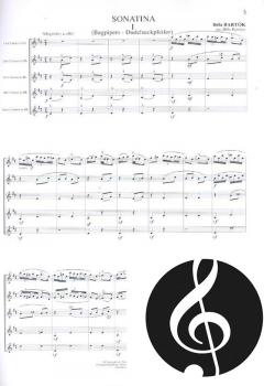 Sonatina von Béla Bartók 