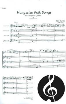 Hungarian Folk Songs von Béla Bartók 