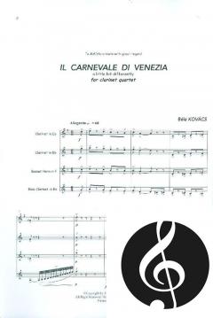 Il Carnevale di Venezia a little bit von Bela Kovacs 