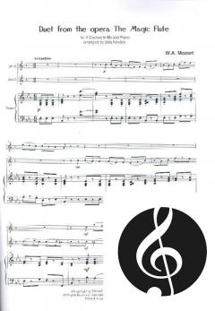 Duet von Wolfgang Amadeus Mozart 