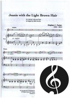 Jeanie with the light brown Hair von Stephen C. Foster 