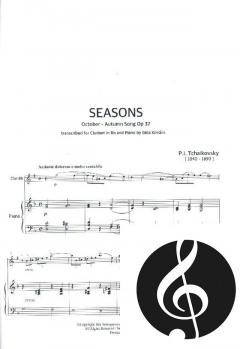 Oktober - Herbstlied  von Peter Iljitsch Tschaikowsky 