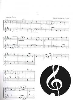 4 chansons populaires Hongroises von Laszlo Draskoczi 