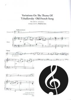 Variations on a Theme of Tschaikowsky von Bela Kovacs 