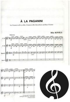 á la Paganini von Bela Kovacs 