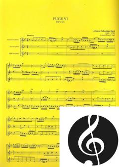 Fuge Nr. 6 from The Welltempered Clavier von Johann Sebastian Bach 