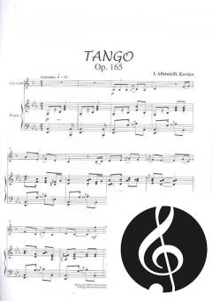 Tango op.165 von Isaac Albéniz 