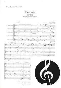 Fantasie KV594 von Wolfgang Amadeus Mozart 
