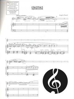 Sonatina for soprano von Tonoli, Angelo 
