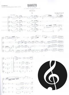 Quartett op. 2, 1  von Bernhard Henrik Crusell 