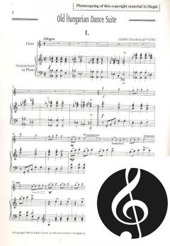 Old Hungarian Dance Suite von Laszlo Draskoczi 