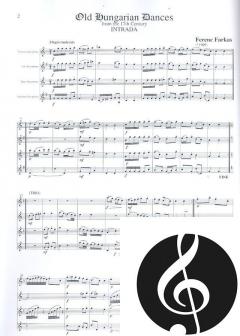 Alte ungarische Tänze von Ferenc Farkas 